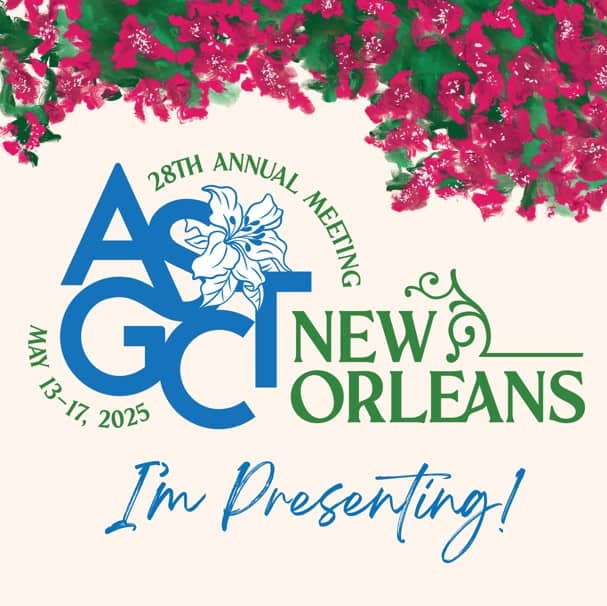 Foundation-Funded Project Featured at ASGCT 2025